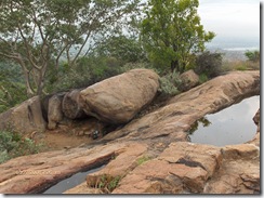 Here is Papaji's cave