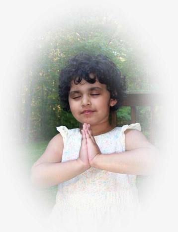 child praying