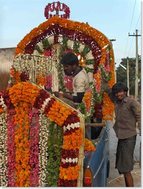 decorating the car - neraly done