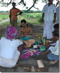 Preparing string for eldest son