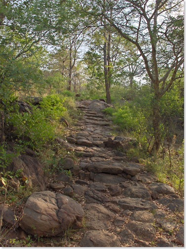 The path keeps going up