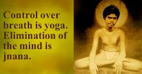 Yoga and breath Jnana and mind