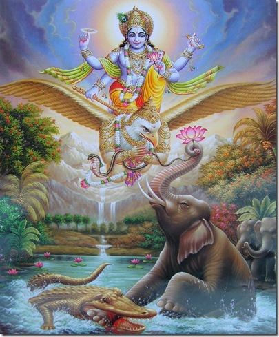 Vishnu_Gajendra_Moksham