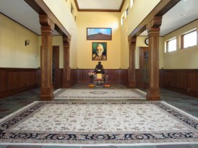 Bhagavan Shrine at the NY Arunachala Ashram