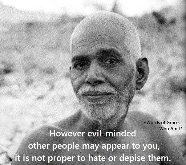 Sri Ramana on Evil