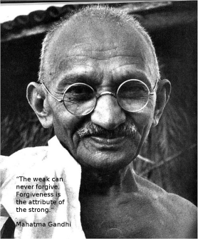 The weak can never forgive