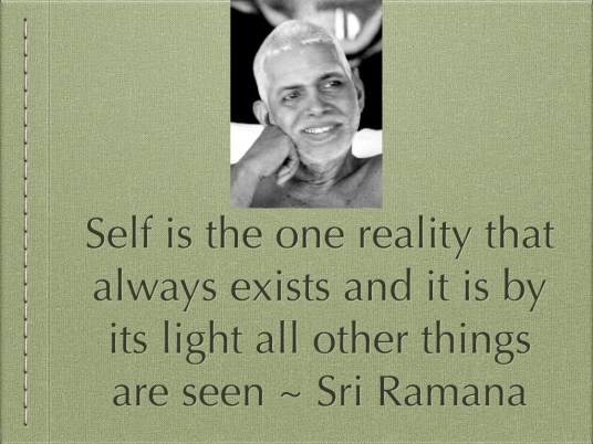 self-is-the-one-reality