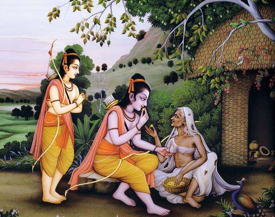 Rama and Shabari
